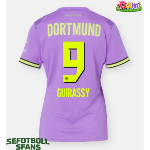 Borussia Dortmund Serhou Guirassy #9 Tredje Tröja Kvinnor 2026-27 Kortärmad